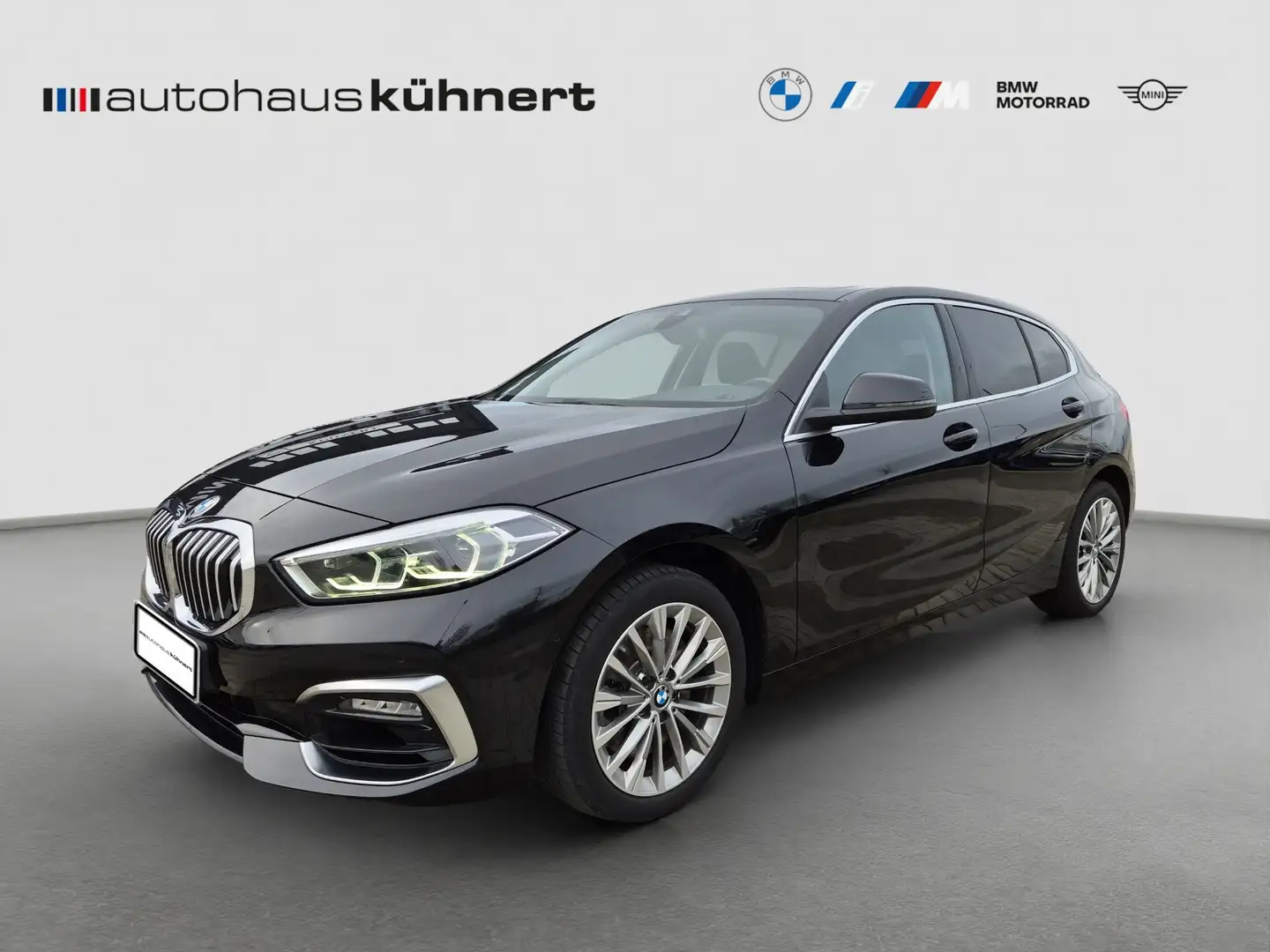 BMW 120 i Luxury-L./LED/PanoSD/SpurAss/Navi/ParkAss Schwarz - 1