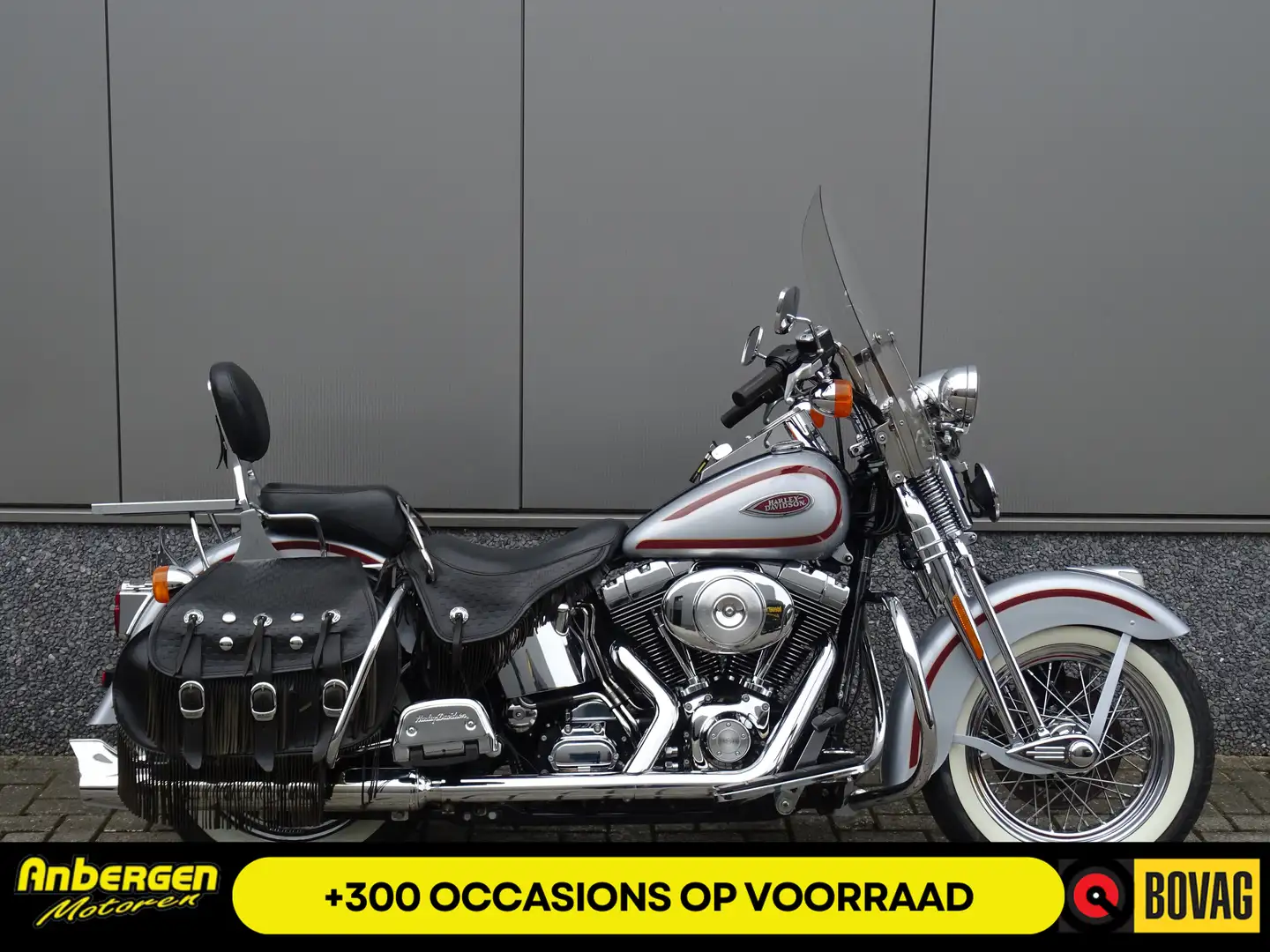 Harley-Davidson Heritage Springer FLSTS Šedá - 1