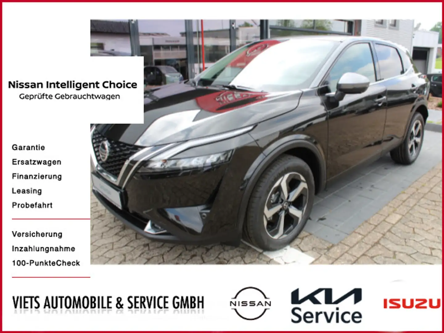 Nissan Qashqai 1.3 DIG-T N-Connecta Winter Navi Busines Noir - 1