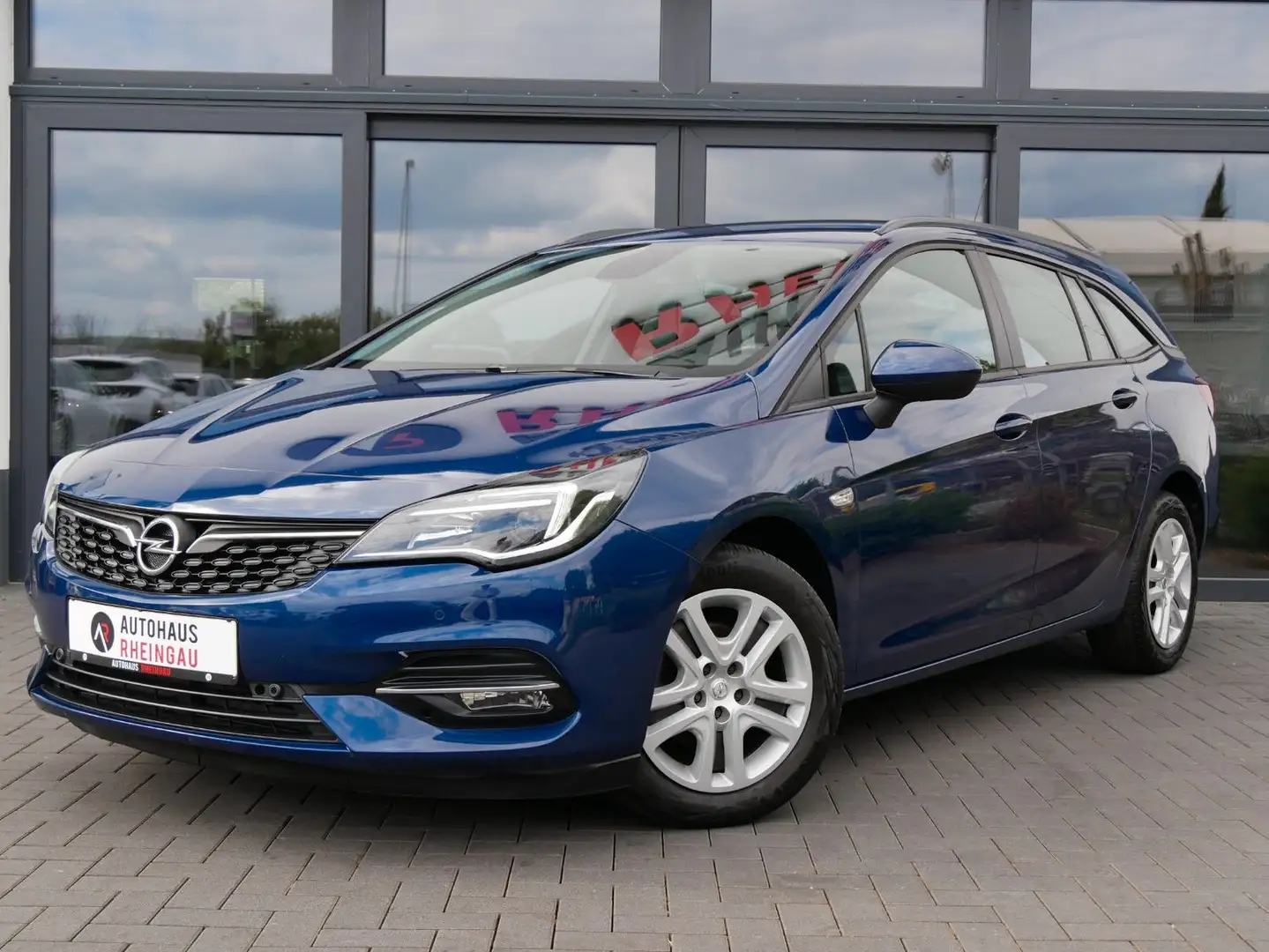 Opel Astra K Sports Tourer Business PDC TÜV NEU Blauw - 1