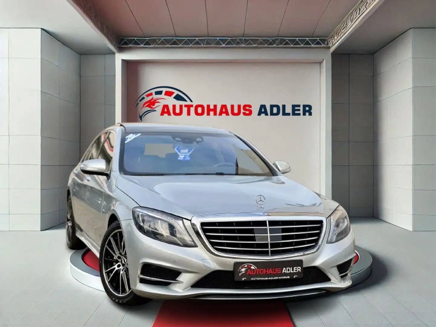 Mercedes-Benz S 350 d AMG-LINE*DISTRO*LED*PANO*AIRMAT*AHK*BURME Silber - 1