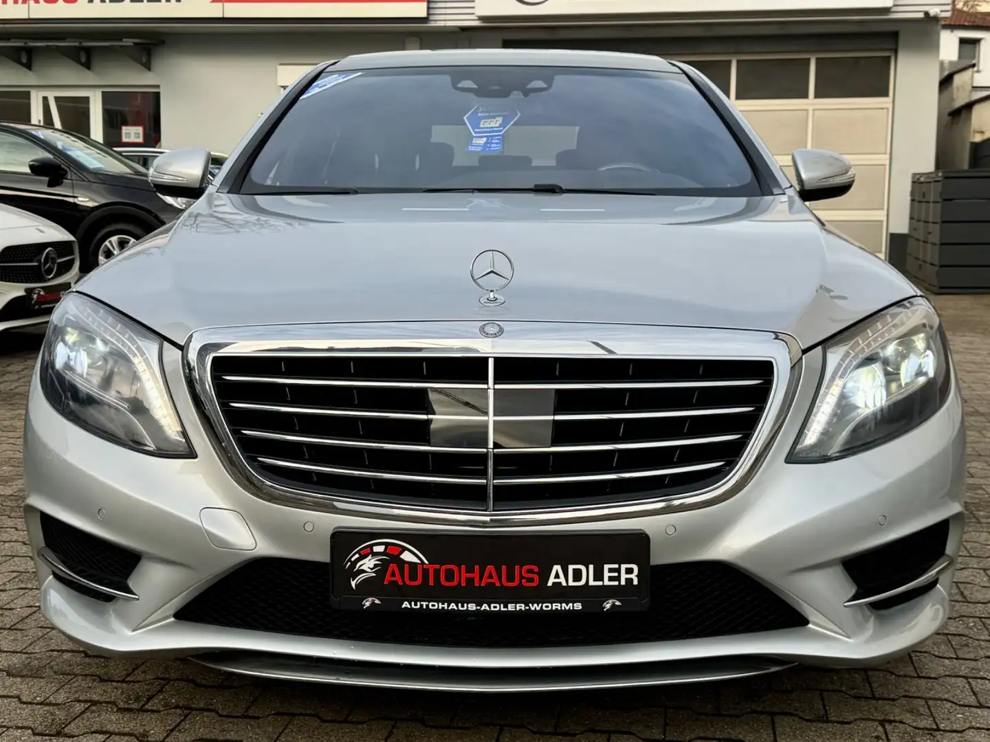 Mercedes-Benz S 350 d AMG-LINE*DISTRO*LED*PANO*AIRMAT*AHK*BURME Silber - 2