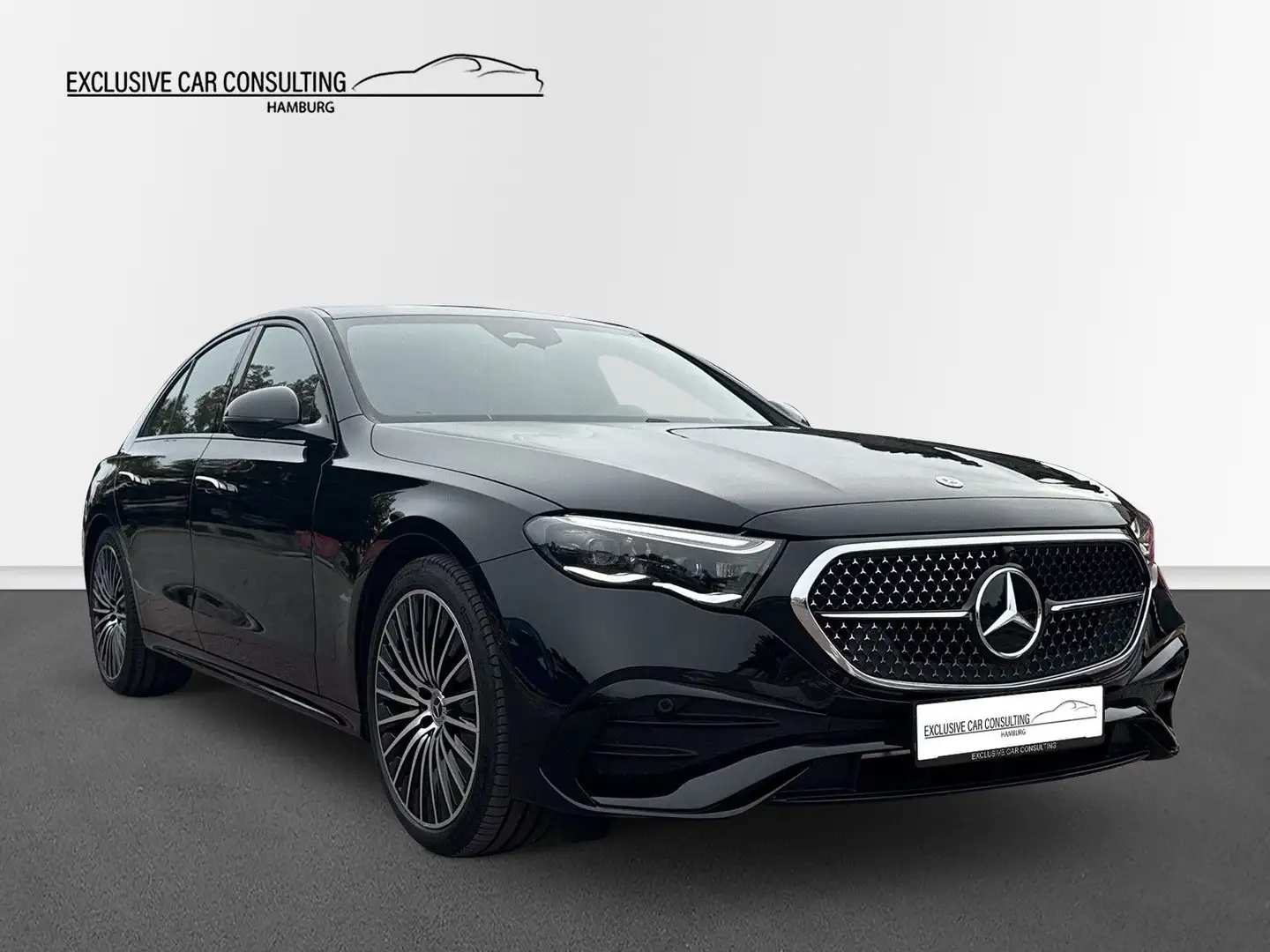 Mercedes-Benz E 200 AMG line Premium Plus*Headup*Pano*Displ Schwarz - 1