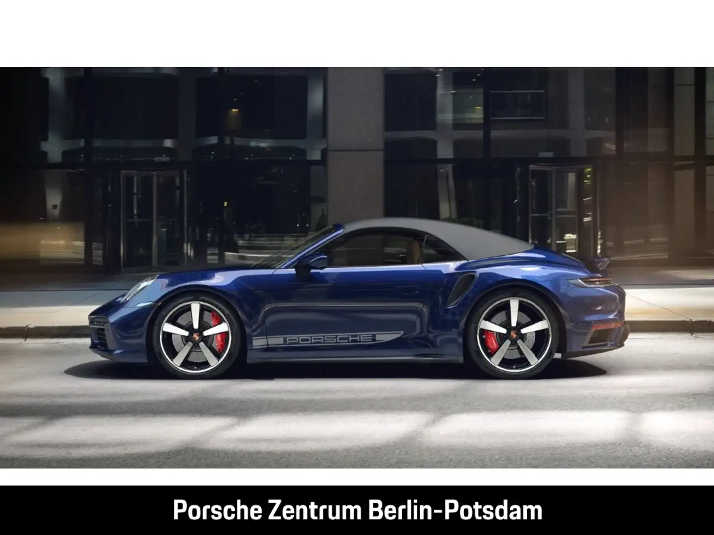 Porsche 992 911 Turbo Cabriolet Liftsystem Vorderachse Blau - 2