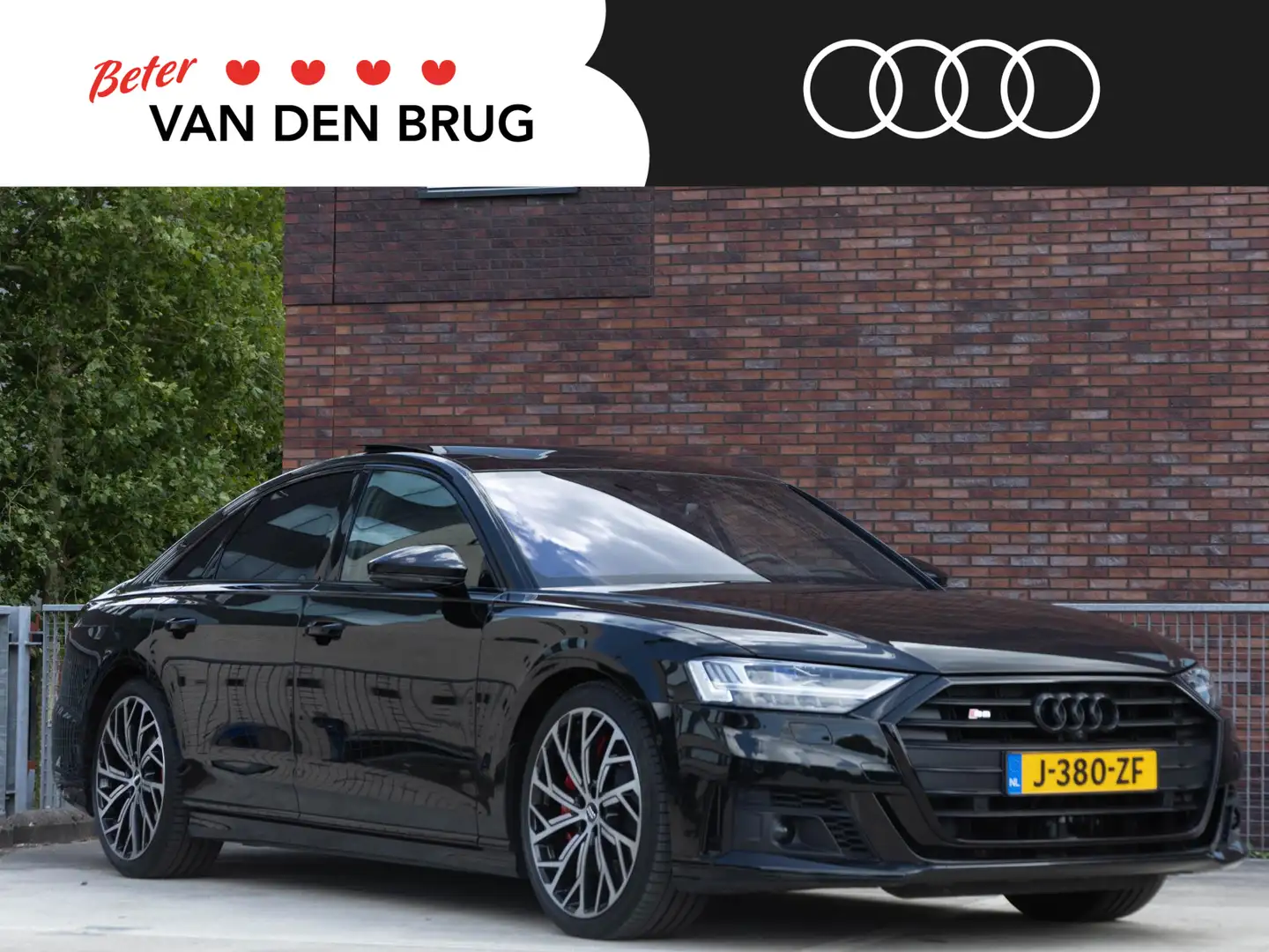 Audi S8 4.0 TFSI 571 PK QUATTRO | Laser LED | Panoramadak Zwart - 1