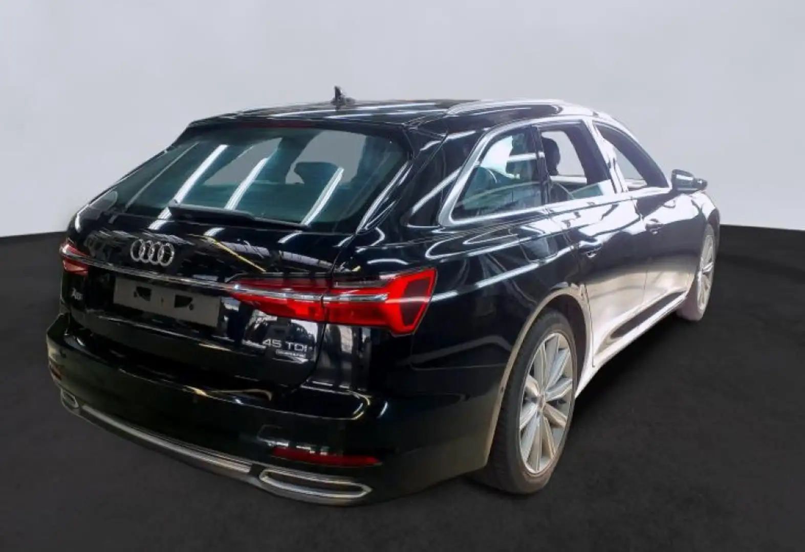 Audi A6 45 TDI qu. design AT Navi+Leder+SHZ+R-Kam+ACC+ Schwarz - 2