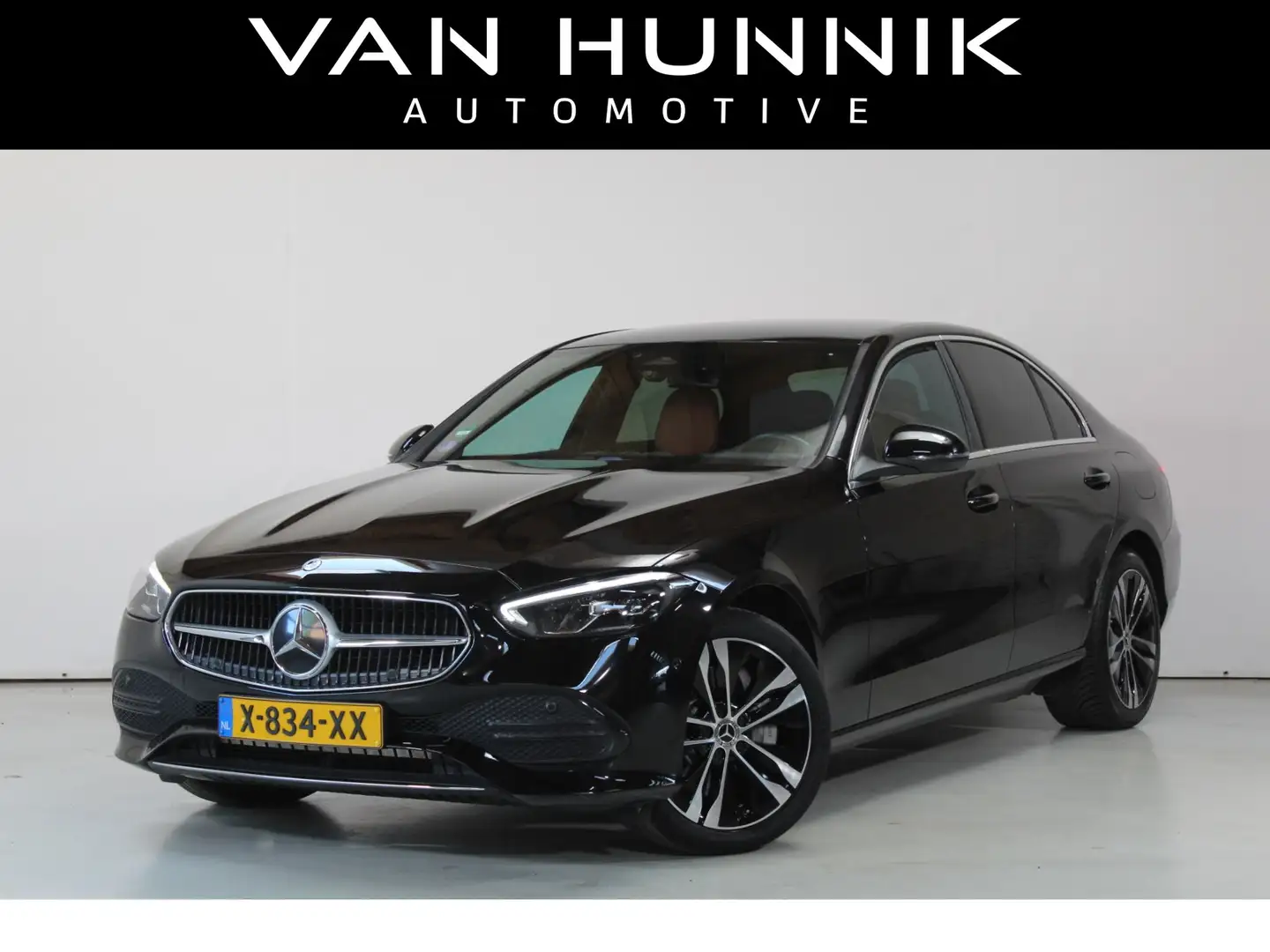 Mercedes-Benz C 300 e Luxury Line | BTW | Leder | Trekhaak | Schwarz - 1