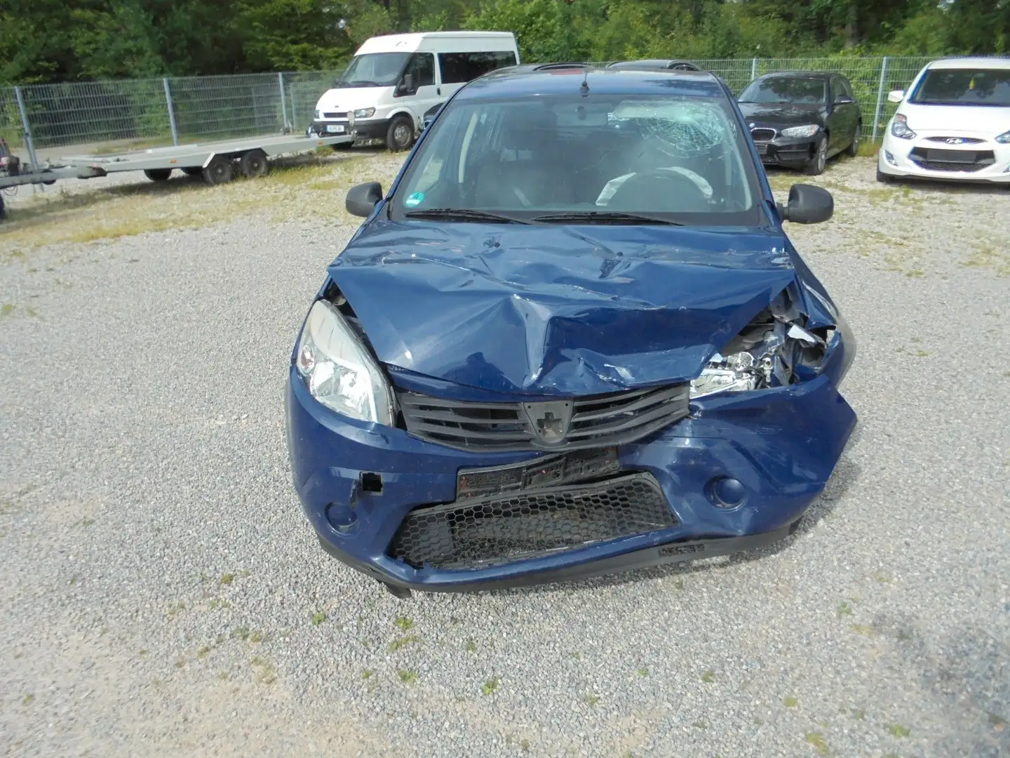 Dacia Sandero 1.4 MPI ~ 1.Hand ~ Euro 4 ~ Modrá - 2