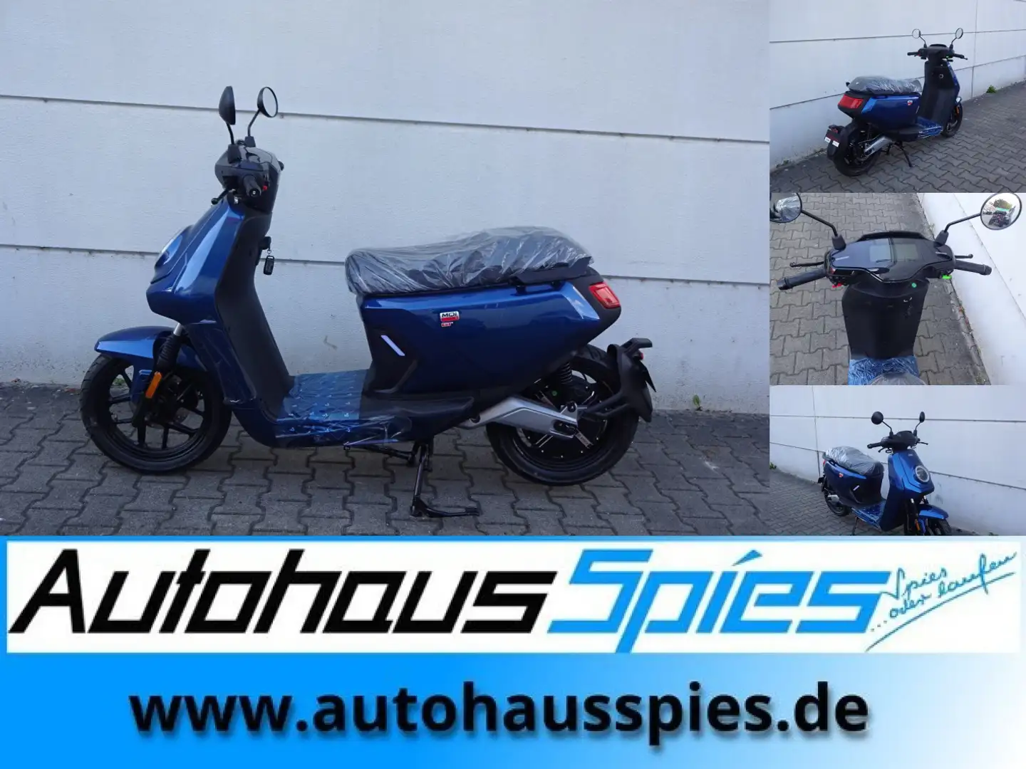 Niu MQi GT 45km/h 3100W (!! Verkaufs !! Aktion !!)  Standa Bleu - 1