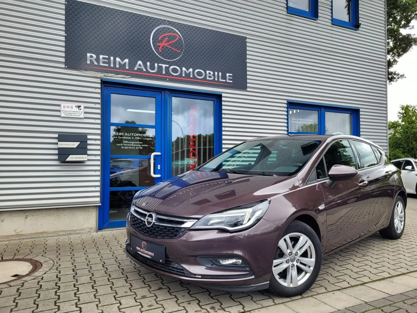 Opel Astra K  1.4 ON *KAMERA*NAVI*SHZ*ALU* Braun - 1
