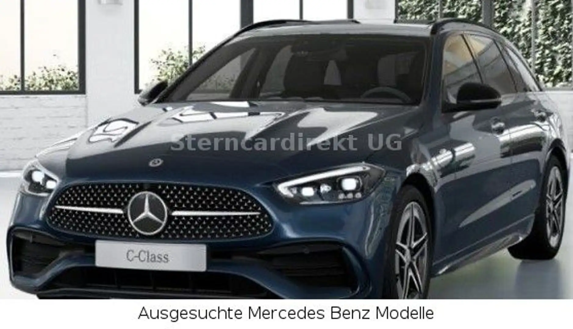 Mercedes-Benz C 300 e T AMG PANO MEMORY DISTRO AHK LED TWA Blu/Azzurro - 2