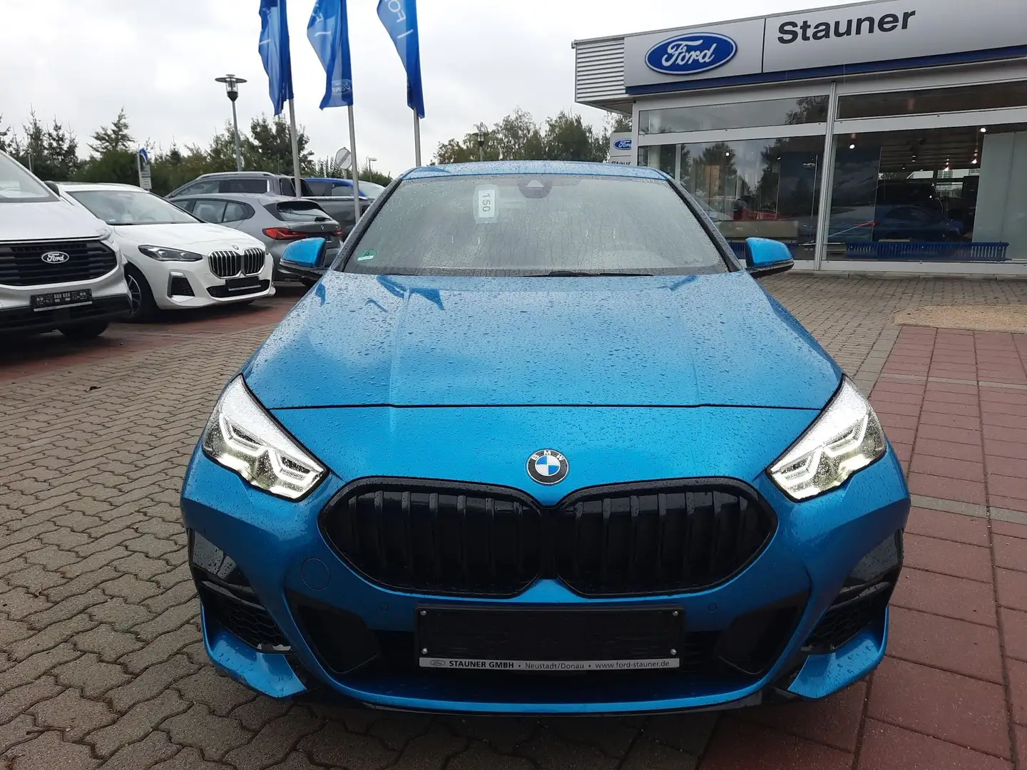 BMW 218 i Gran Coupe M-Sport ACC AHK H/K Kamera Blauw - 2