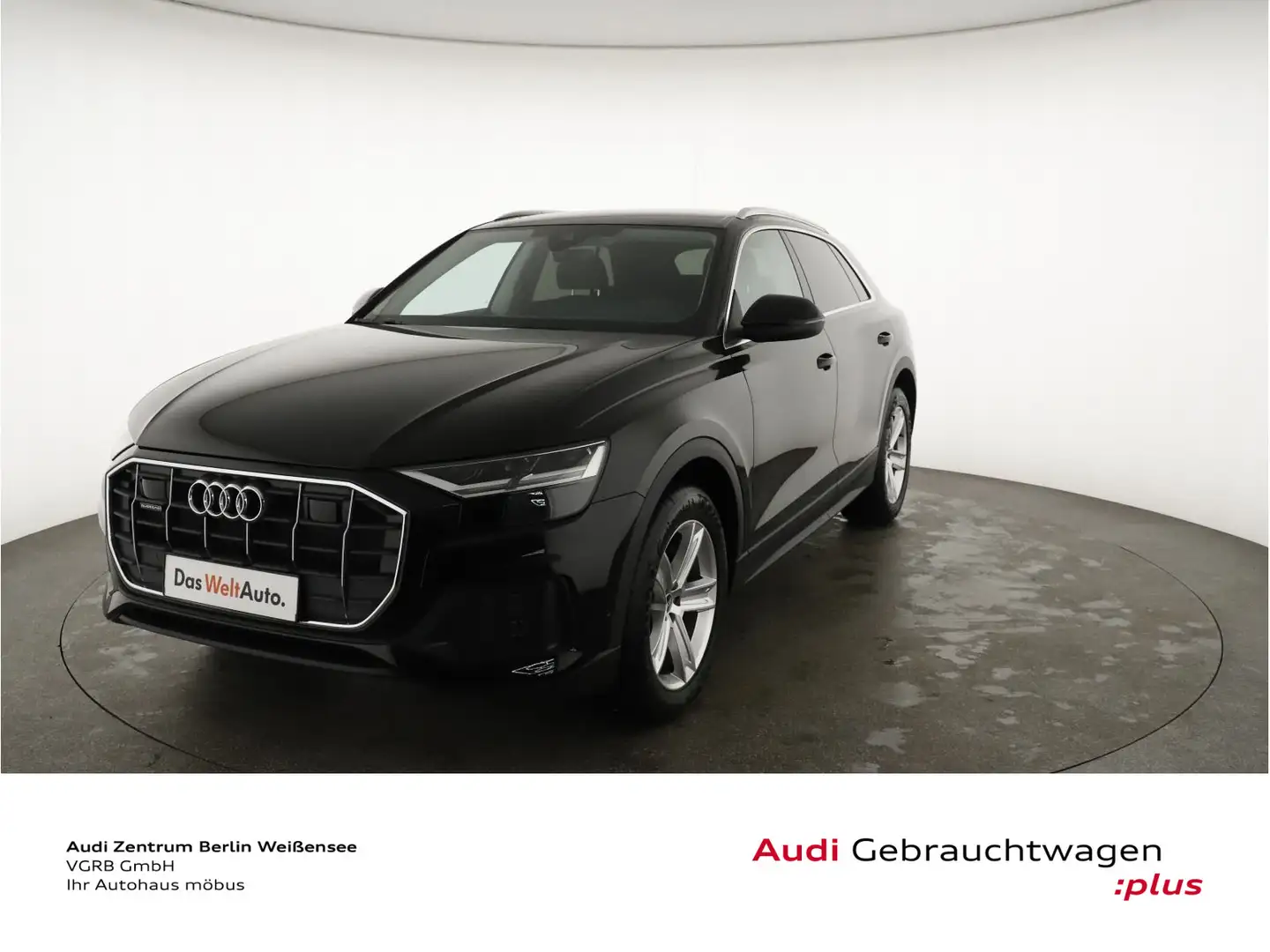 Audi Q8 45 TDI TIPT*QUA*LED*RFK*AHK*LUFT*NAVI*ACC*DAB Schwarz - 2