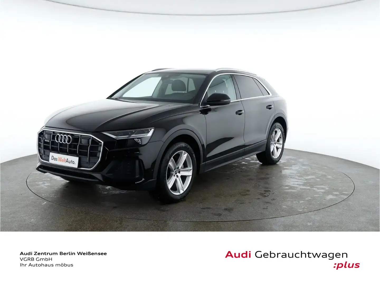 Audi Q8 45 TDI TIPT*QUA*LED*RFK*AHK*LUFT*NAVI*ACC*DAB Schwarz - 2