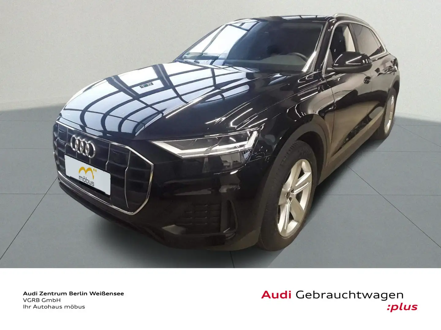 Audi Q8 45 TDI TIPT*QUA*LED*RFK*AHK*LUFT*NAVI*ACC*DAB Schwarz - 2