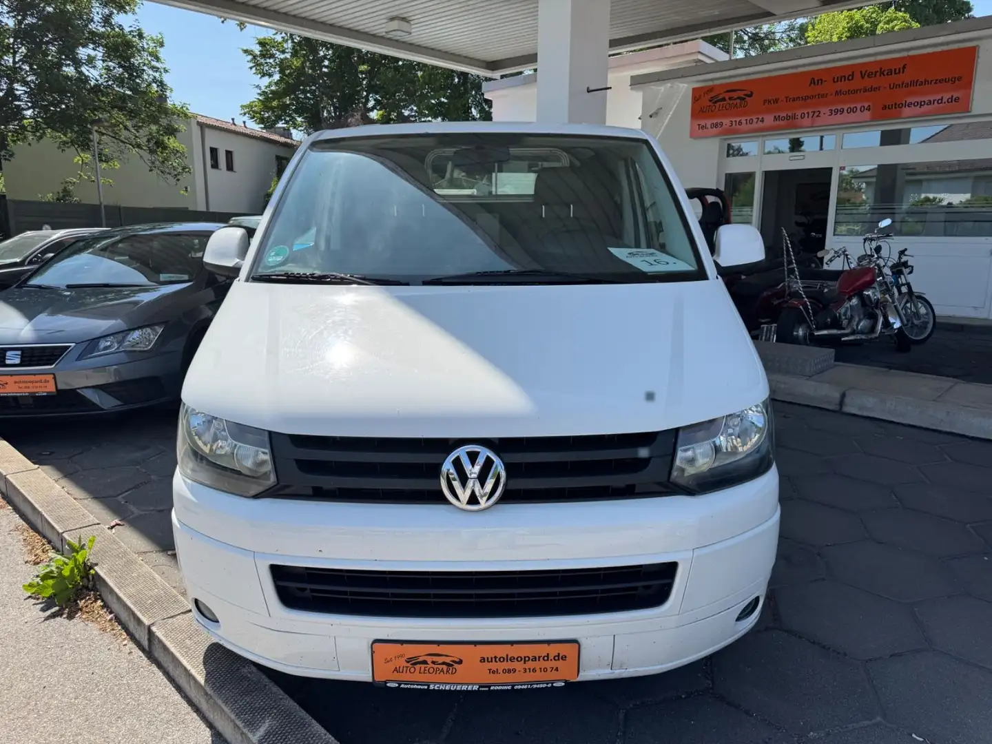 Volkswagen T5 Transporter Kombi lang, Behindertengerecht Білий - 1