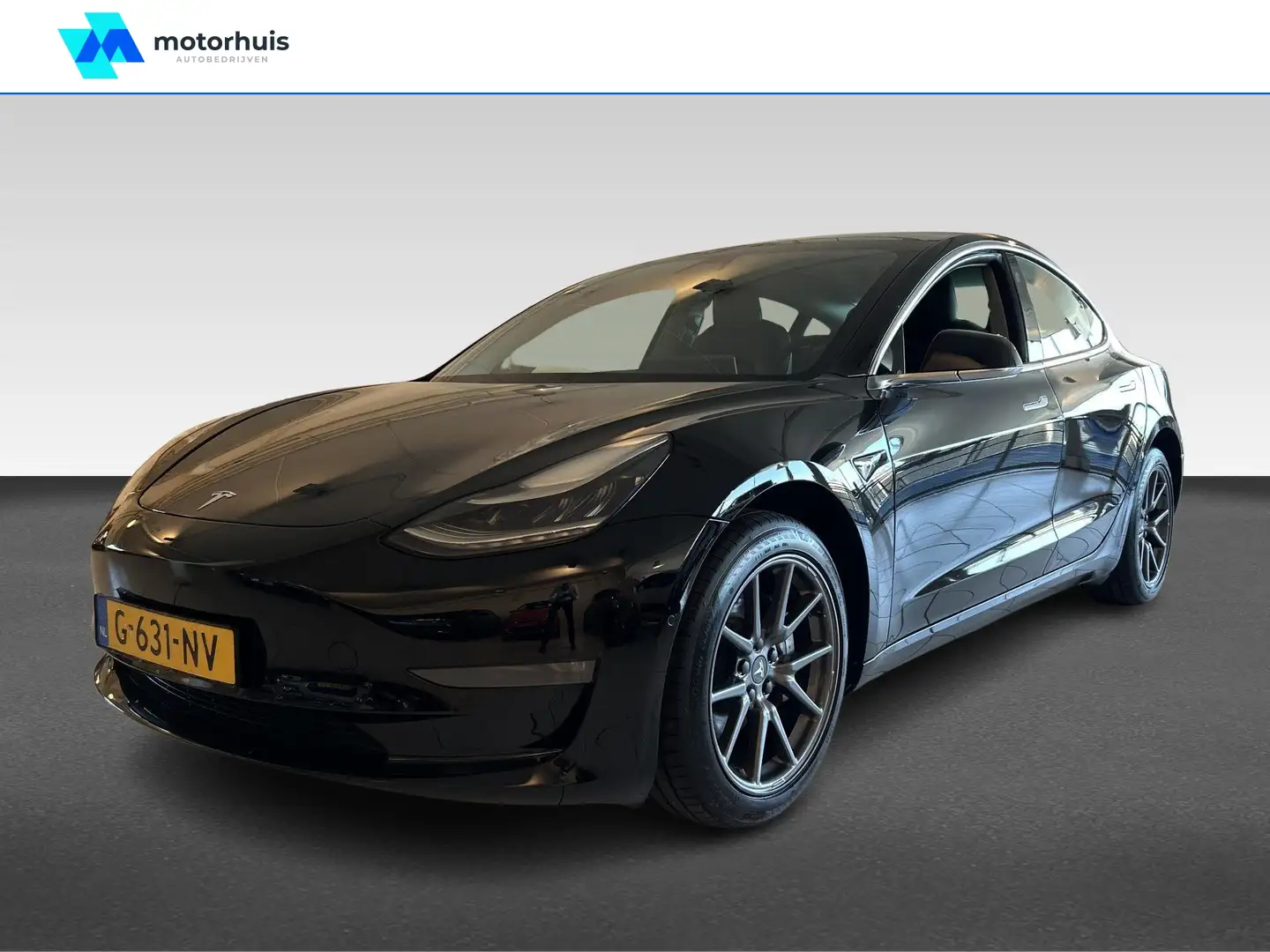 Tesla Model 3 Long-Range RWD Zwart - 1