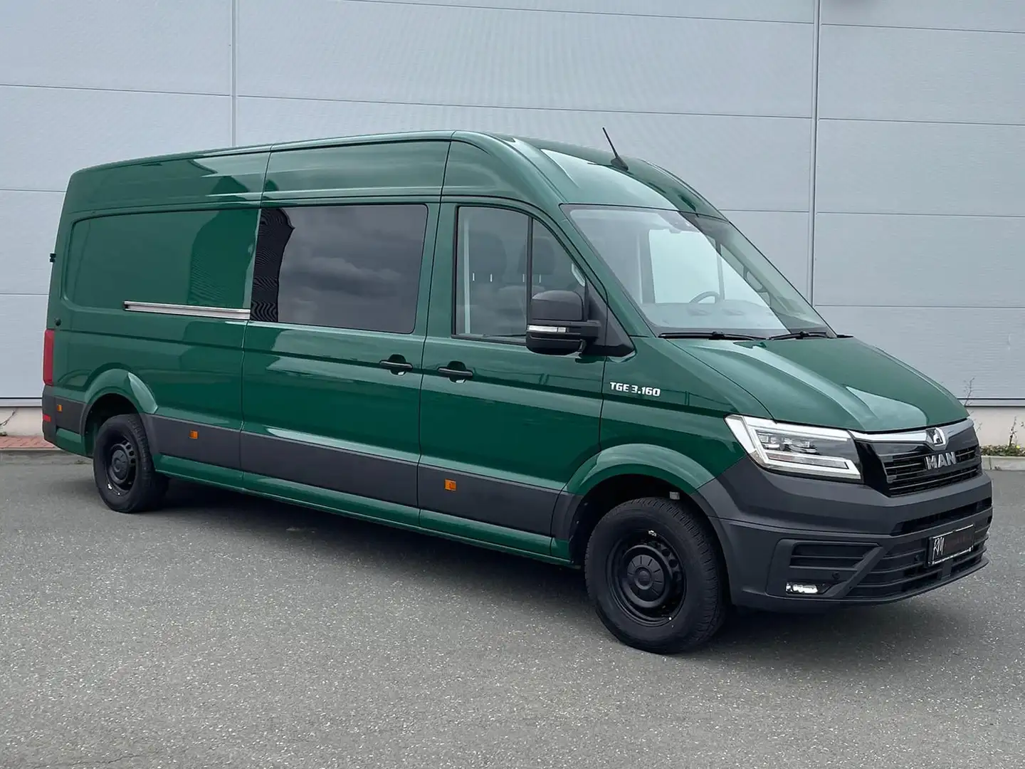 MAN TGE 3.160 MIXTO L4H3 LED AHK DAB KAMERA SITZHZ Grün - 2