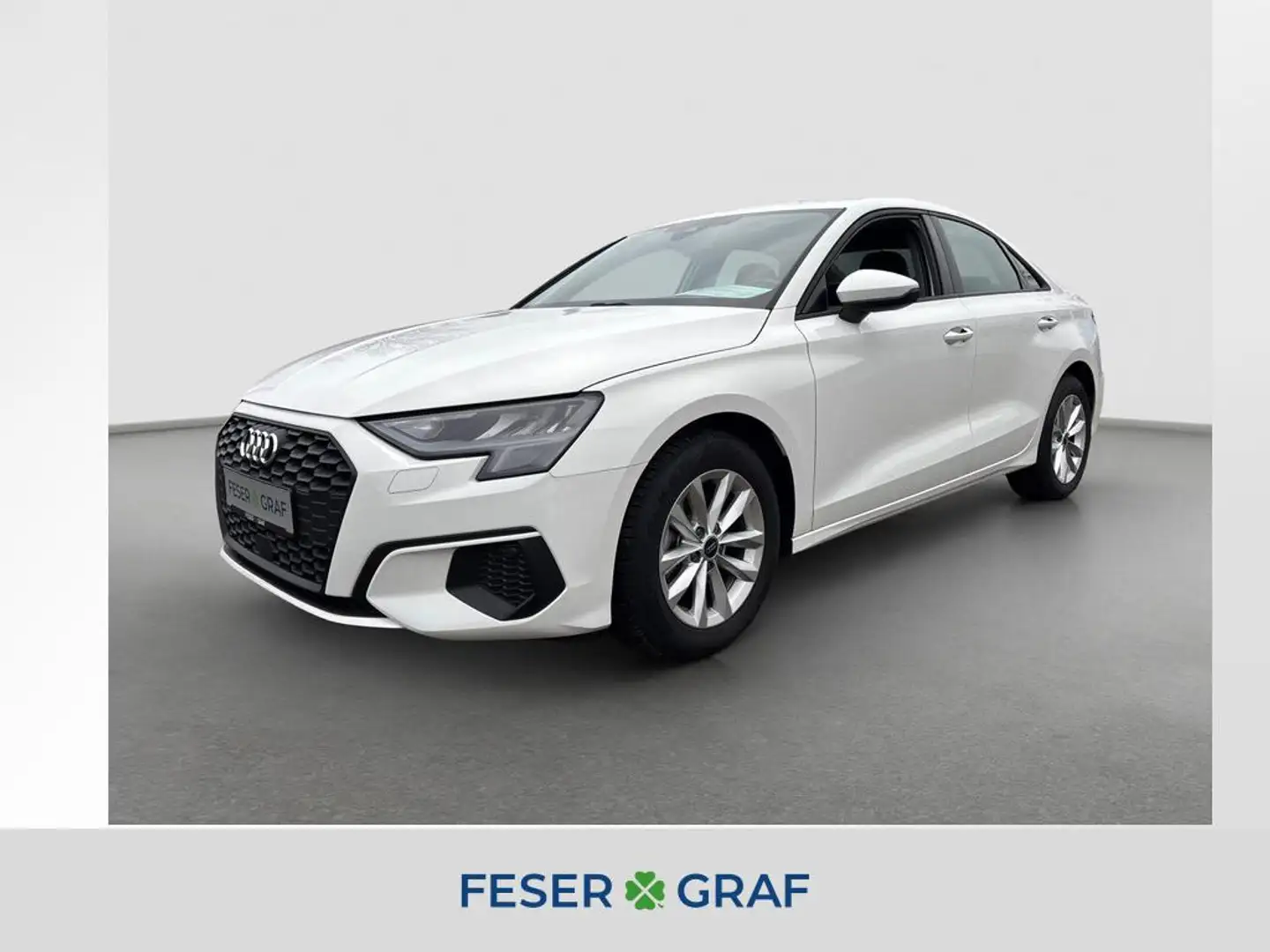 Audi A3 Limousine 30 TFSI S tronic Navi APP GRA DAB Weiß - 1