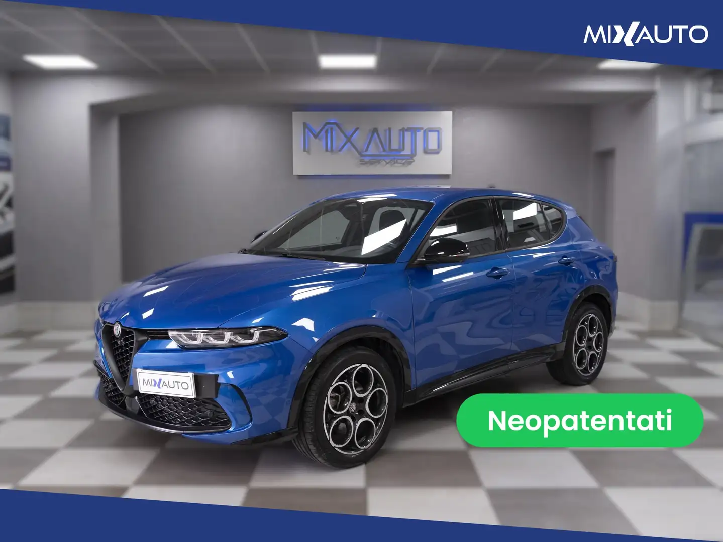 Alfa Romeo Tonale 1.5 Hybrid Sprint 130cv TCT7 EU6 Blau - 1