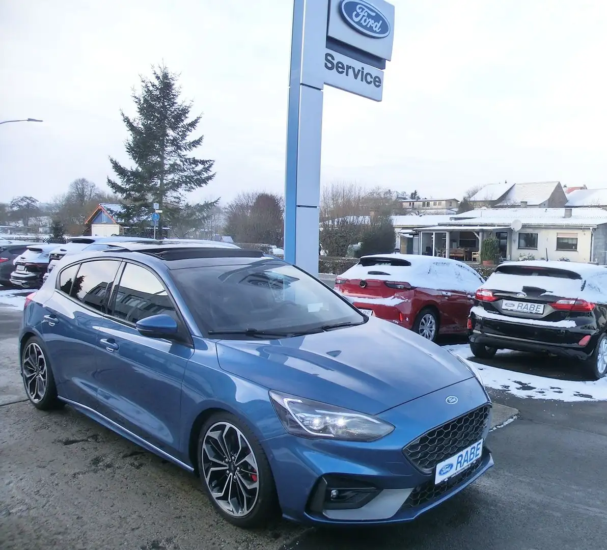 Ford Focus ST Styling-Paket Auto/LED/Navi/19"/2Hd Bleu - 1