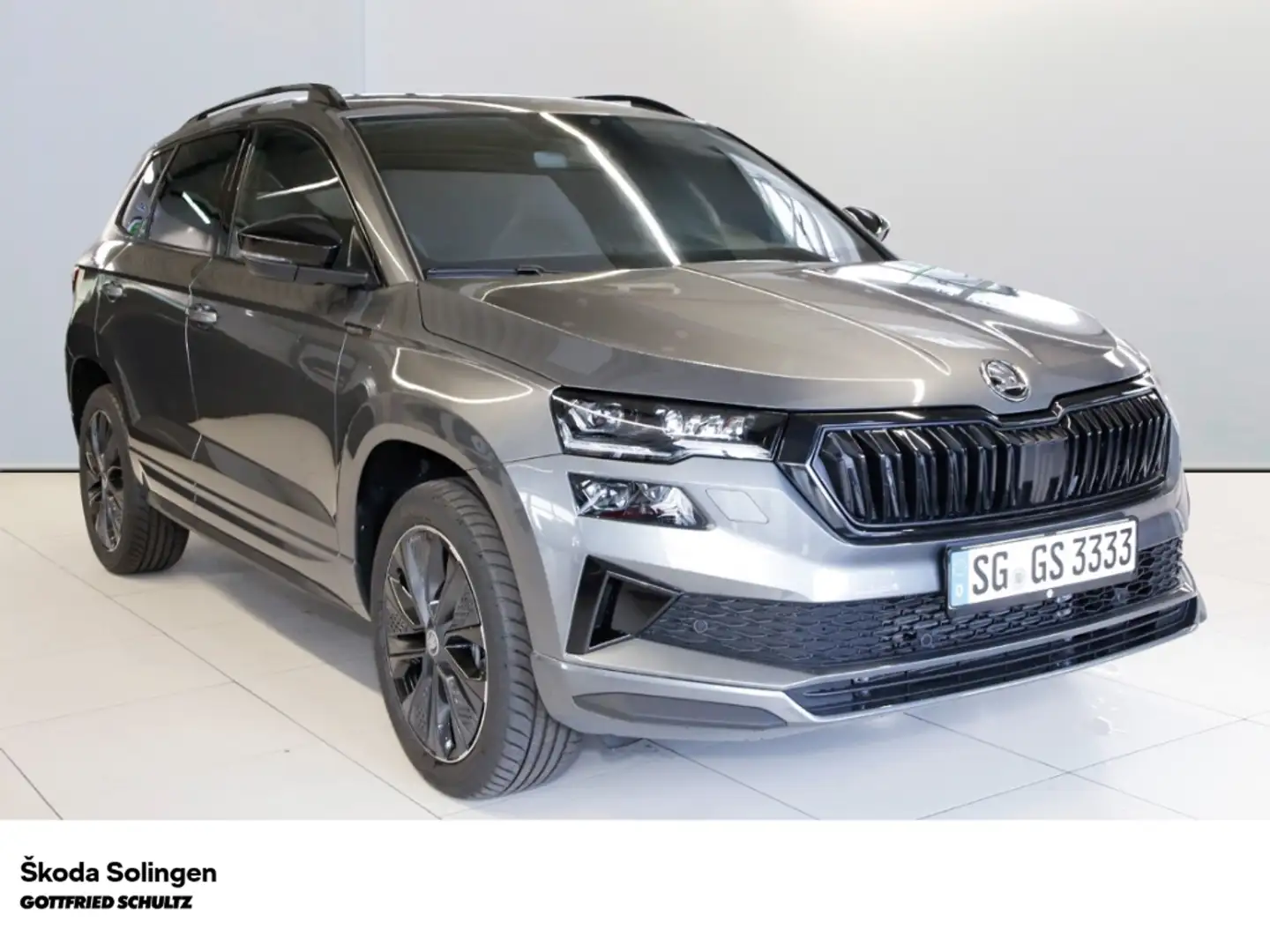 Skoda Karoq 1 5 TSI 110 kW 7-Gang-DSG Sportline   DSG   NAVI Grau - 2