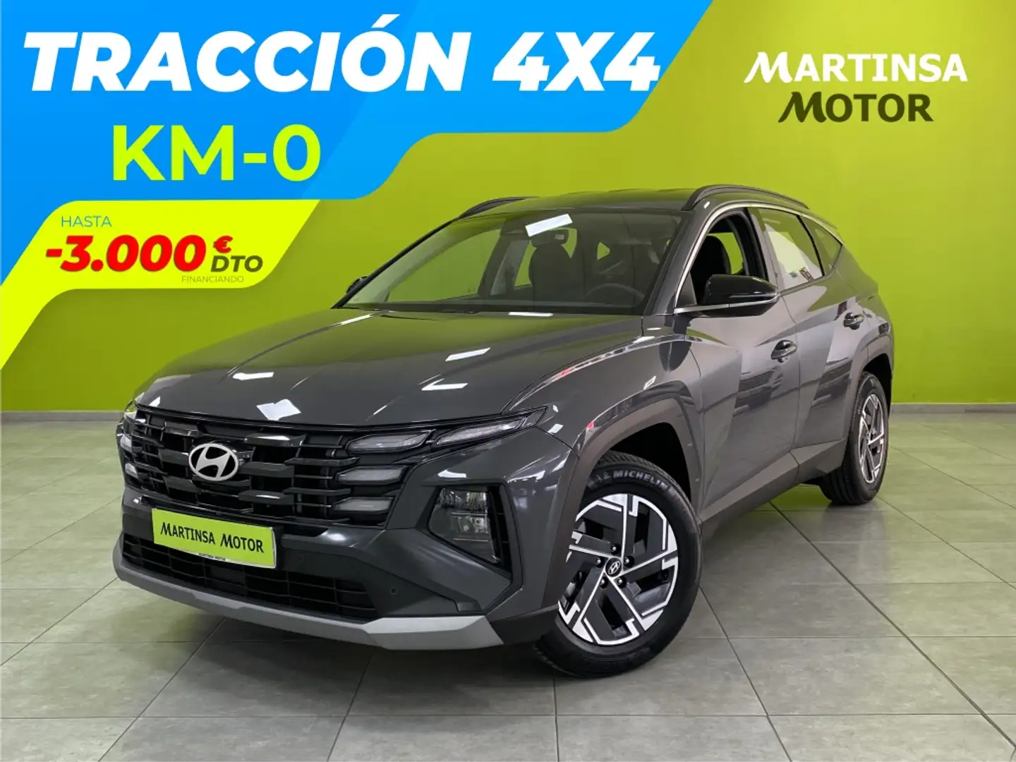 Hyundai TUCSON 1.6D 48V Maxx 4x4 DT Gris - 1