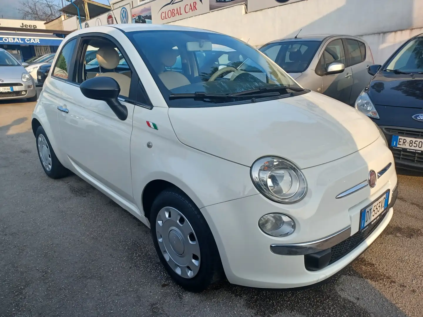Fiat 500 1.2 Pop Blanc - 2