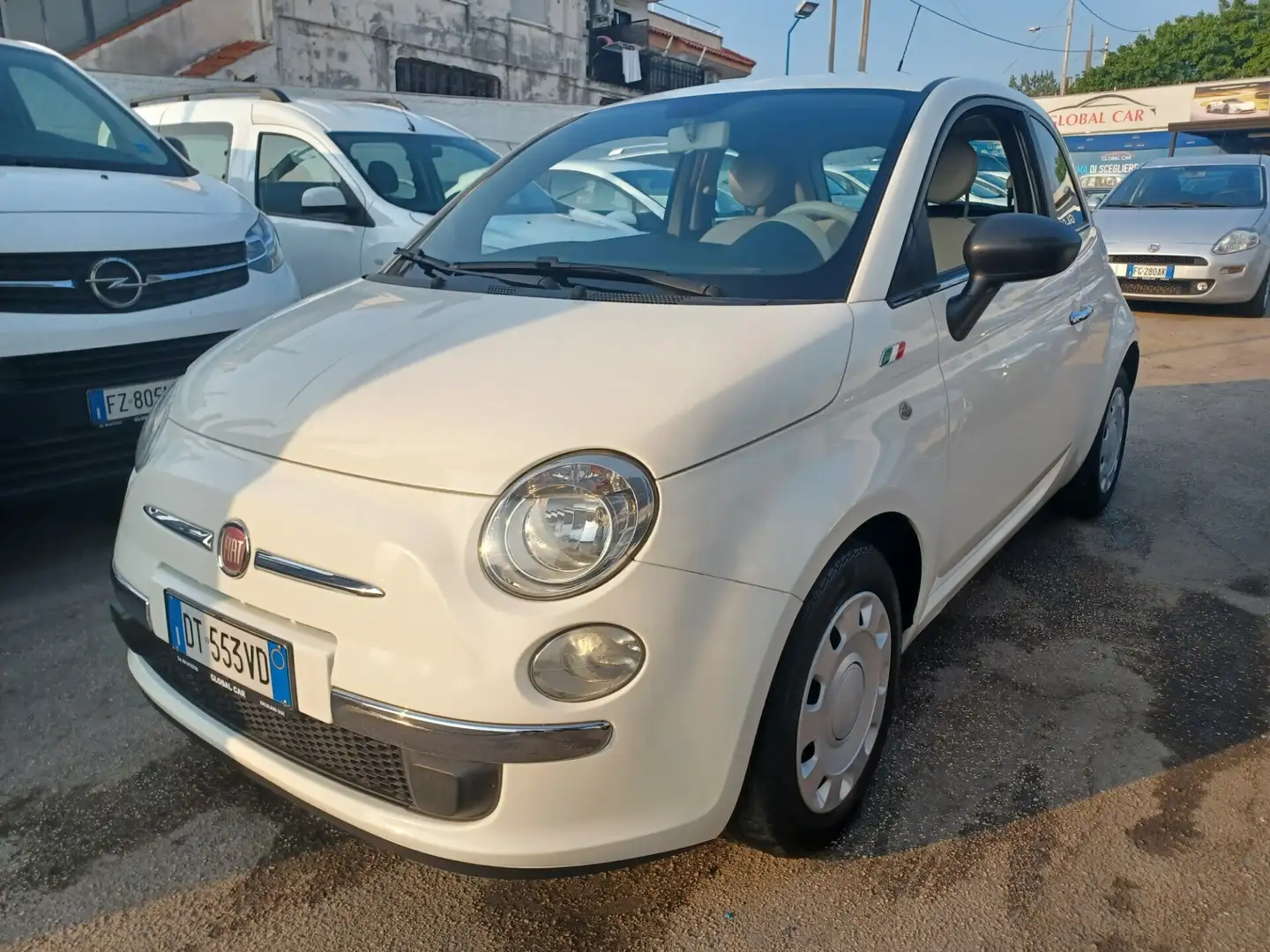 Fiat 500 1.2 Pop Blanc - 1