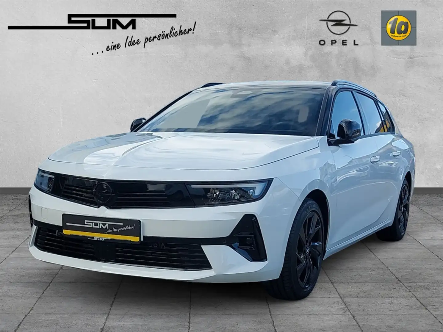 Opel Astra L ST GS Hybr. Navi InelliLux Sitzh. Rückfa. 360 Ka Weiß - 1