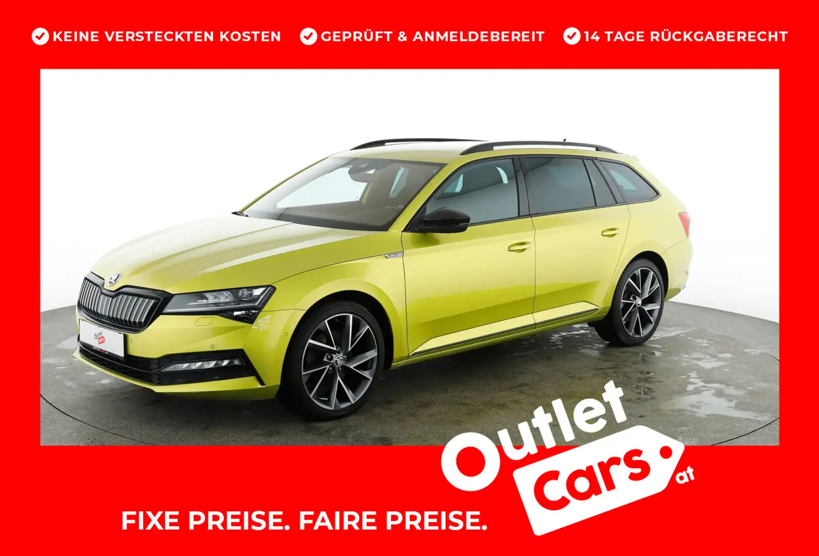 Skoda Superb iV SPORTLINE DSG Gelb - 1