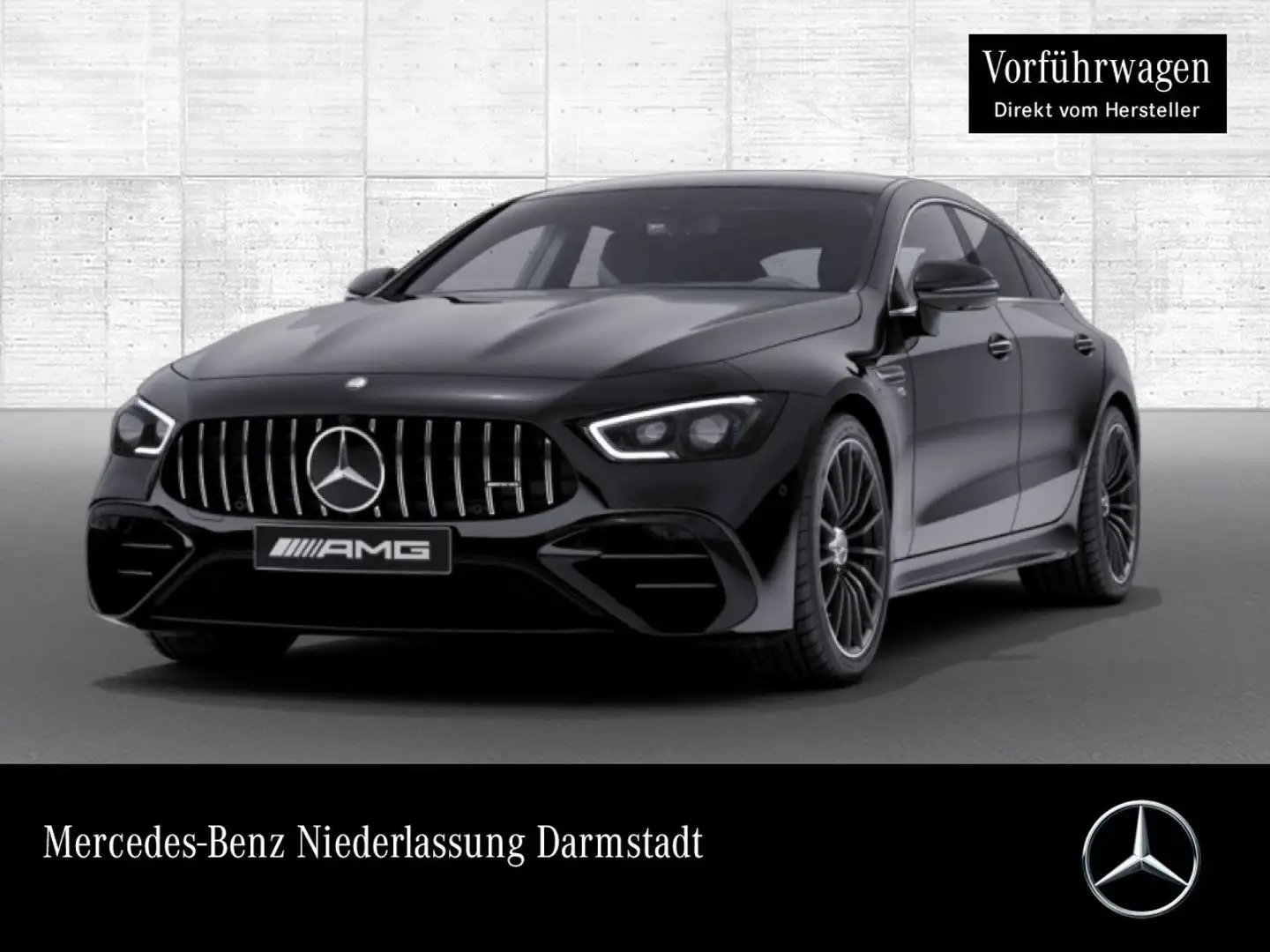 Mercedes-Benz AMG GT 53  Cp. 4M WideScreen Stdhzg Pano Multibeam Schwarz - 1