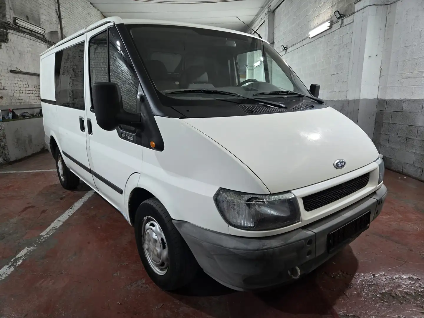 Ford Transit 280 M 2.0 TDdi Hayon/ARklep Blanc - 1