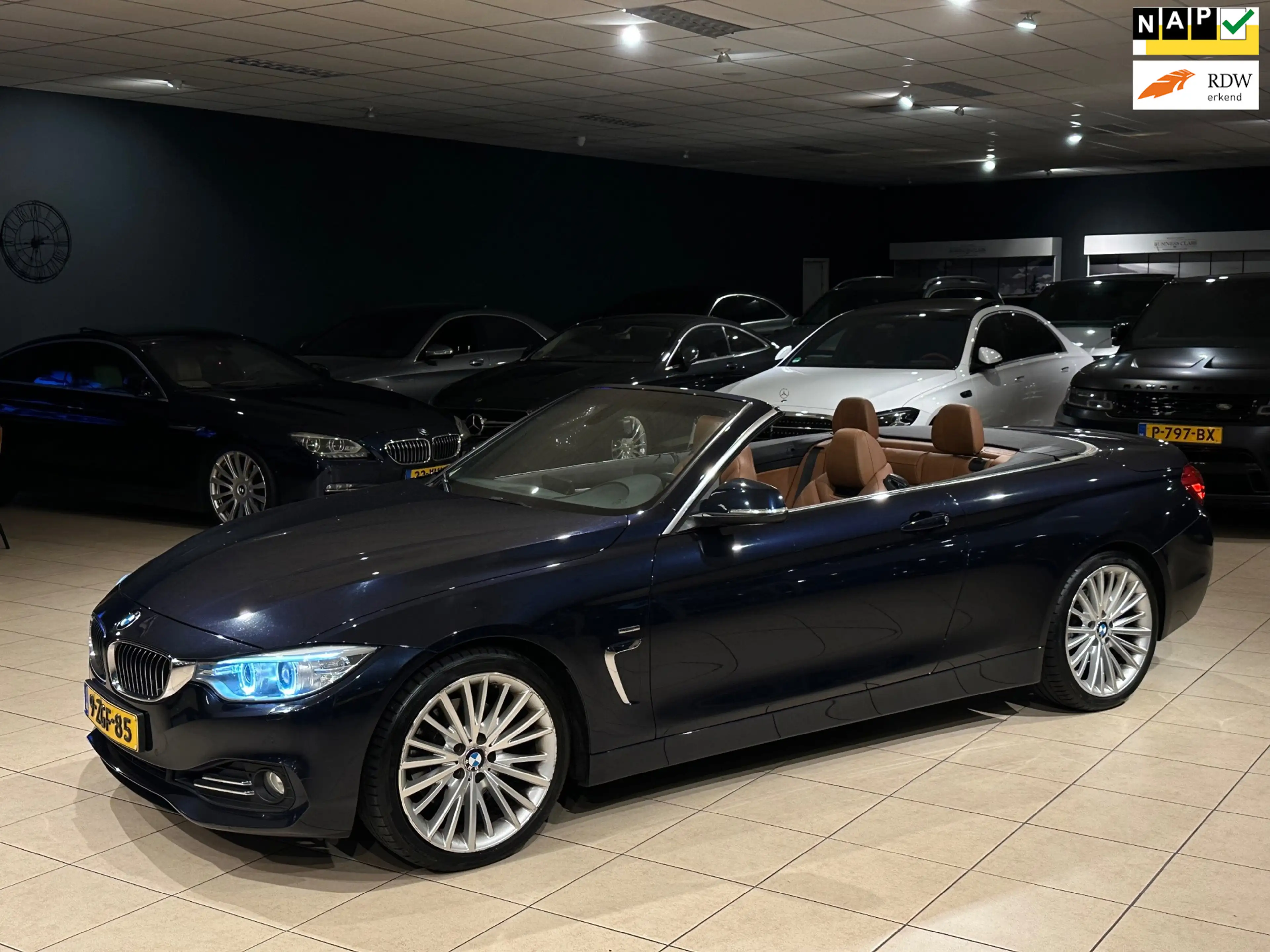 BMW 428 4-serie Cabrio 428i Cabriolet|Luxury Line|NAP|Memo