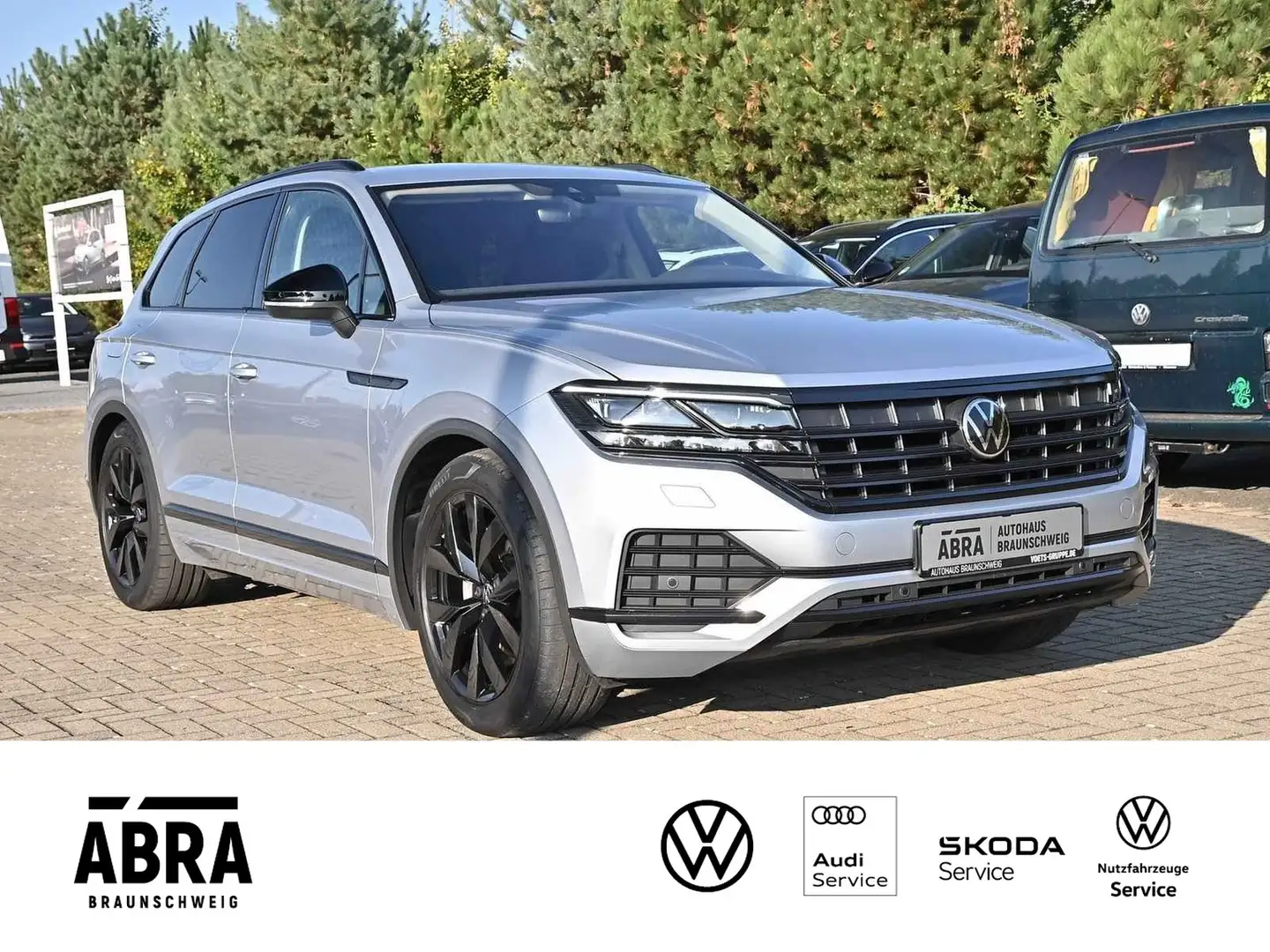 Volkswagen Touareg 3.0 TDI Atmosphere IQ.LIGHT+HuD+STHZG+CAM Argent - 2