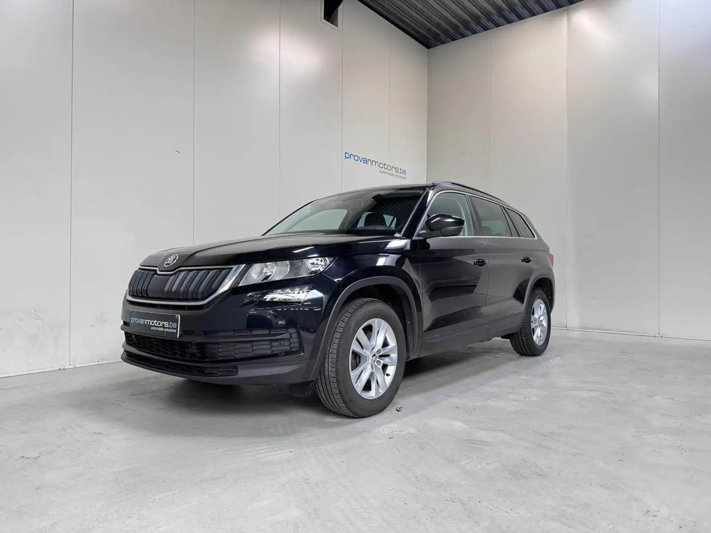 Skoda Kodiaq 1.5 TSI Autom. 7 pl- GPS - Airco - Topstaat! 1S... Zwart - 1