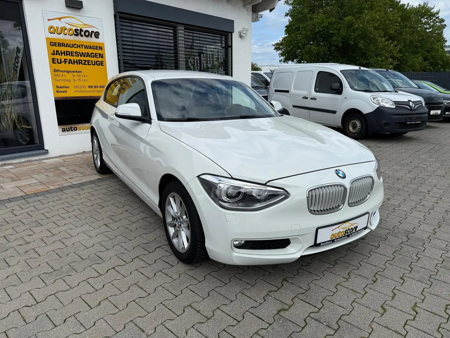 BMW 116 116i 100 kW (136 PS), Schalt. 6-Gang, Heckantrieb Blanc - 2