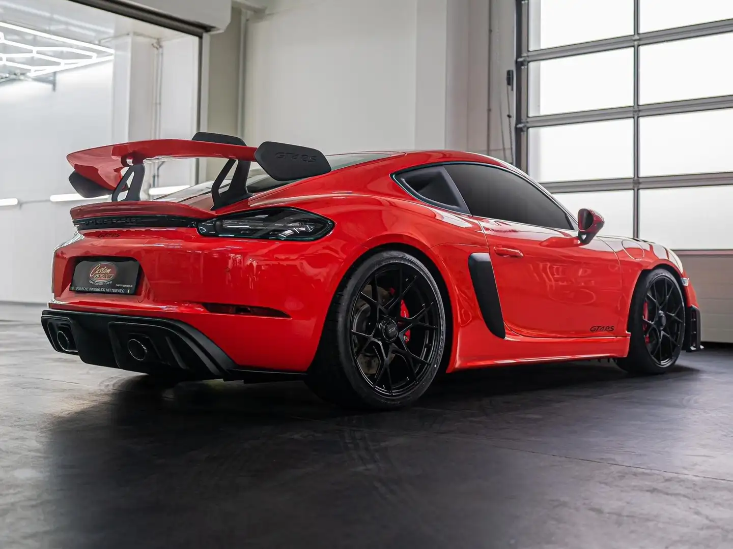 Porsche 718 GT4 RS, Approved, Mwst. ausw., foliert, wie neu Rot - 2