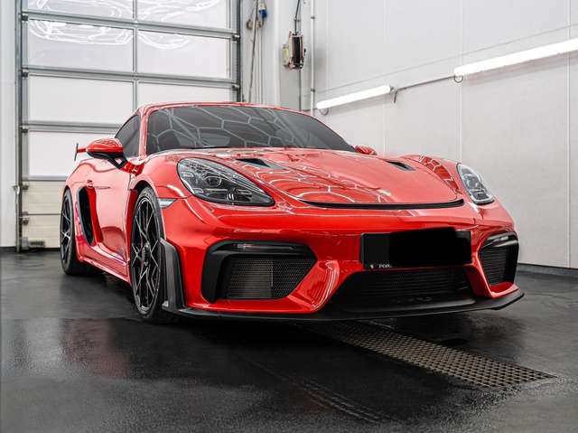 Imagine Porsche 718 GT4 RS, Approved, Mwst. ausw., foliert, wie neu