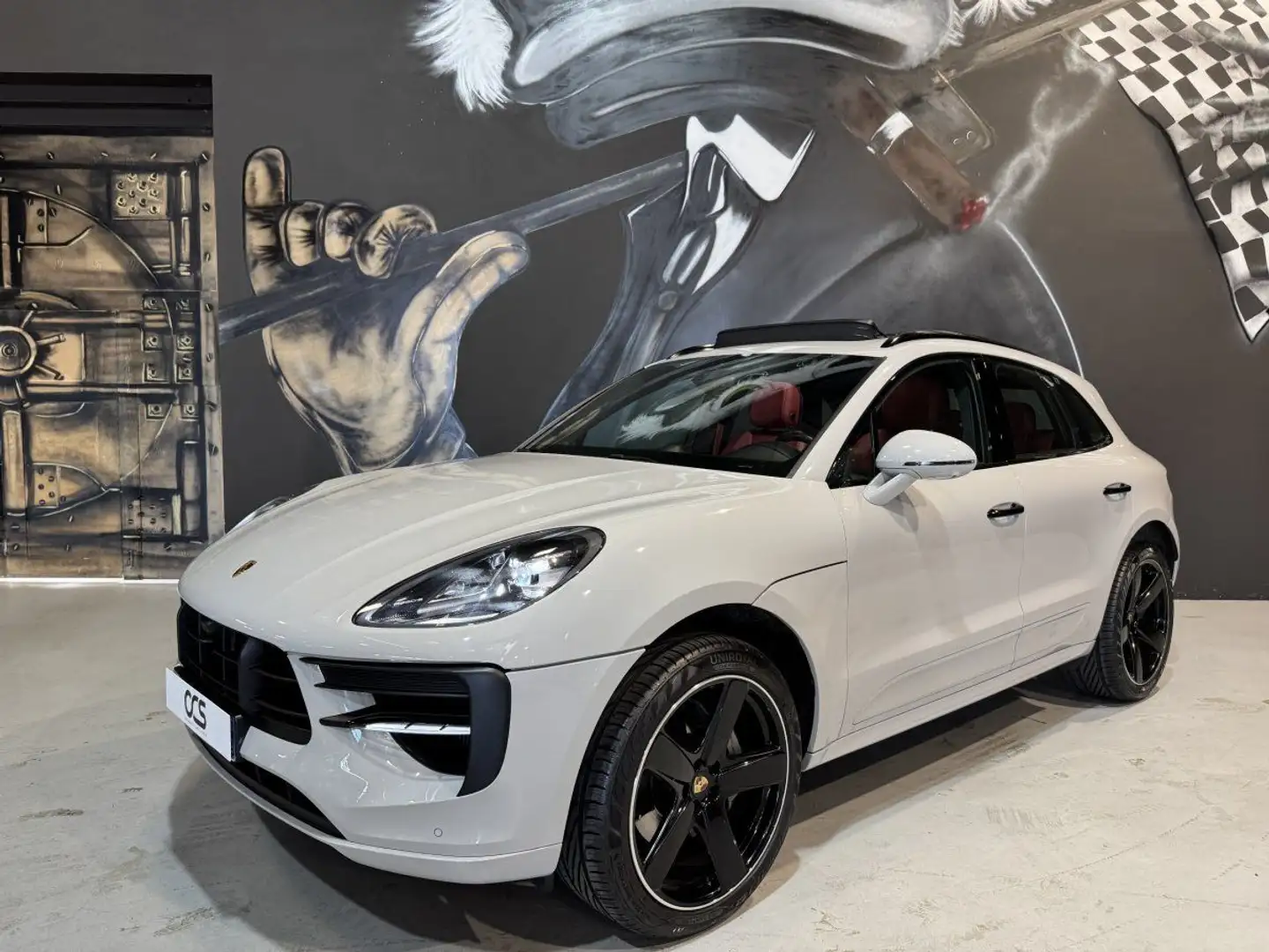 Porsche Macan 3.0 S 354ch SportDesign Gris Craie 40K d'options Grijs - 2