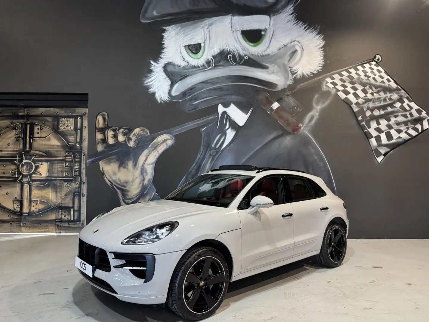 Porsche Macan 3.0 S 354ch SportDesign Gris Craie 40K d'options Grijs - 1