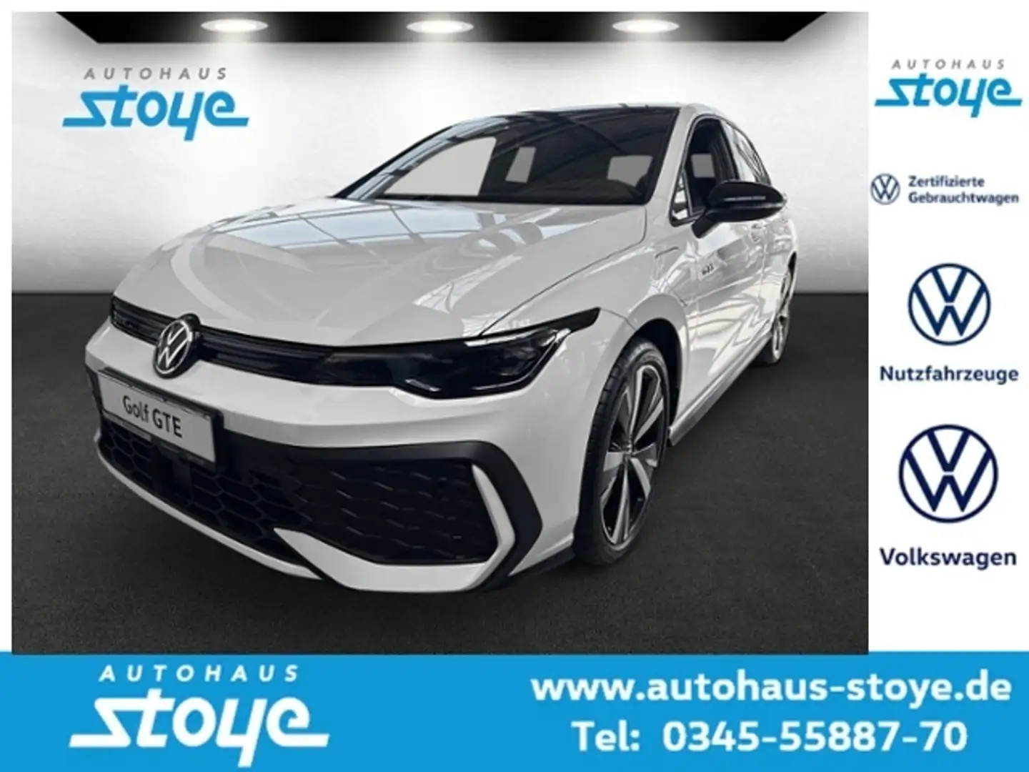 Volkswagen Golf GTE 1,5 l eHybrid  DSG Matrix Navi Білий - 1