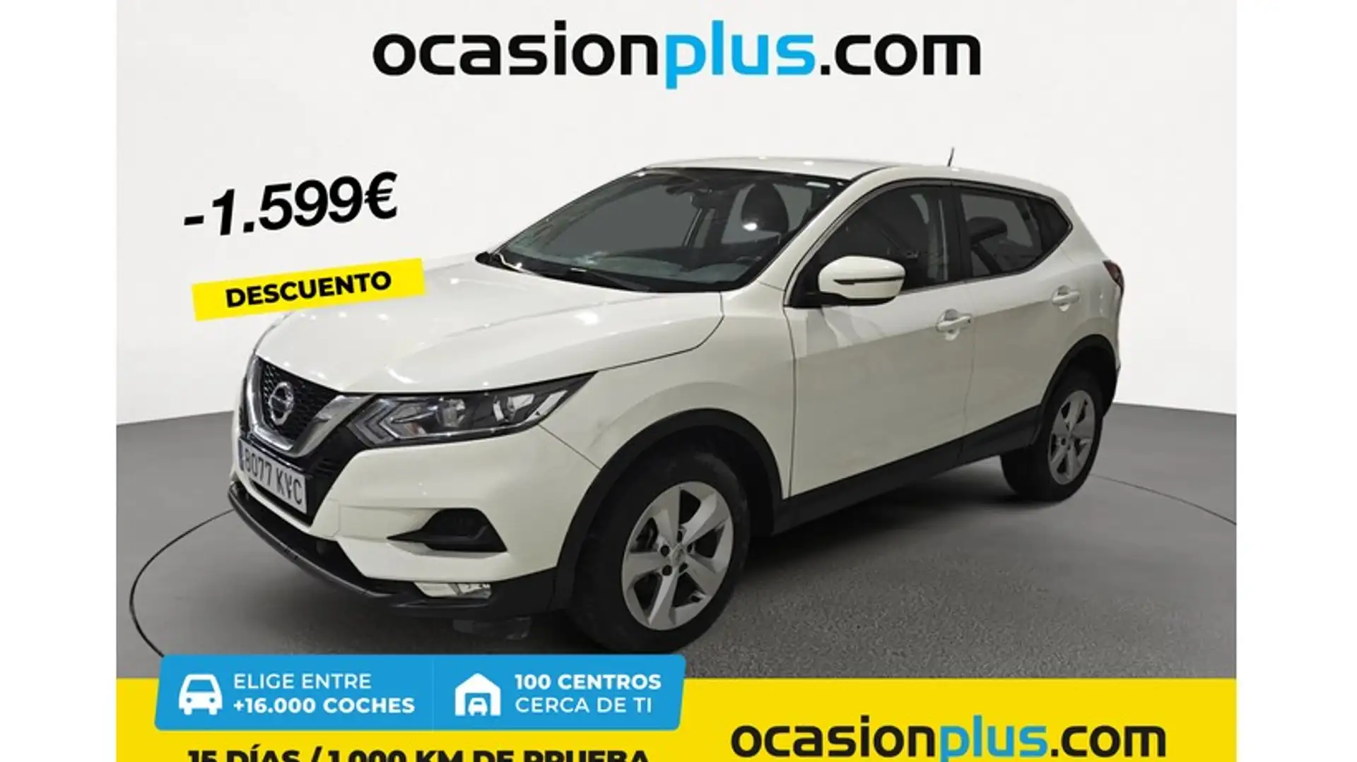 Nissan Qashqai 1.7dCI Acenta 4x4-I Blanc - 1