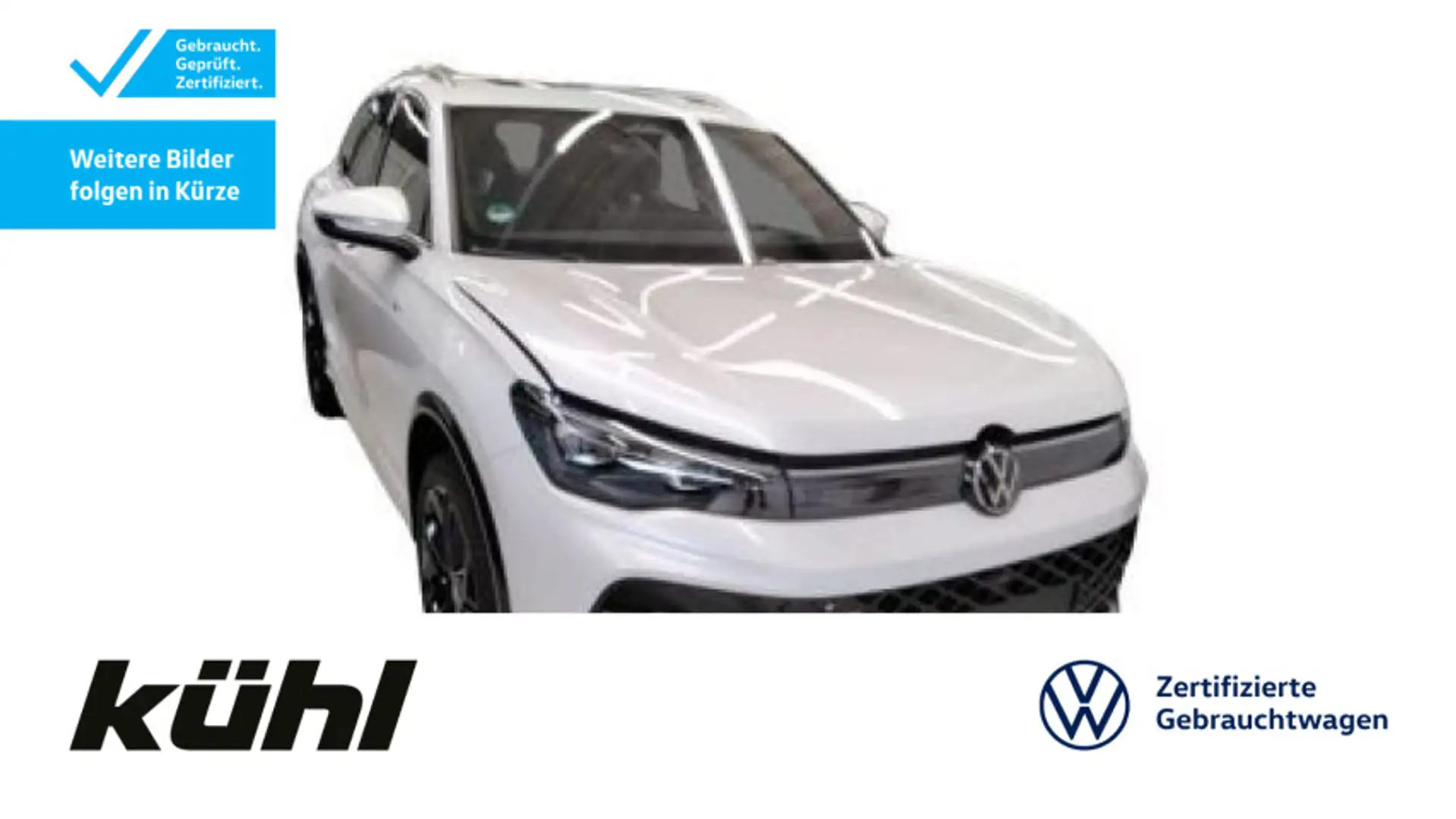 Volkswagen Tiguan 2.0 TDI 4M DSG R-Line IQ.Light ACC DCC Hu Weiß - 1