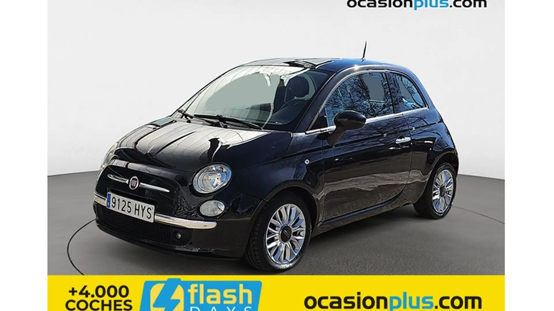 Fiat 500 1.3Mjt S&S Lounge 95 Negro - 1