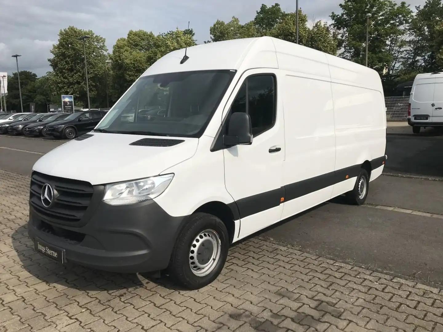 Mercedes-Benz Sprinter 316 CDI Kasten Hochdach Lang AHK Navi Blanc - 1