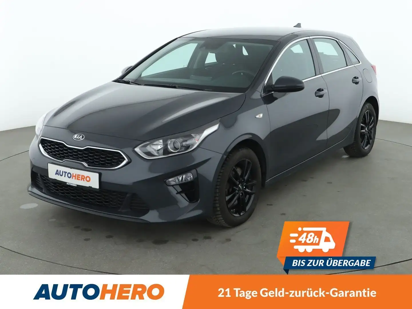 Kia Ceed / cee'd 1.4 TGDI Vision Aut*NAVI*TEMPO*CAM*PDC*SHZ* Grau - 1