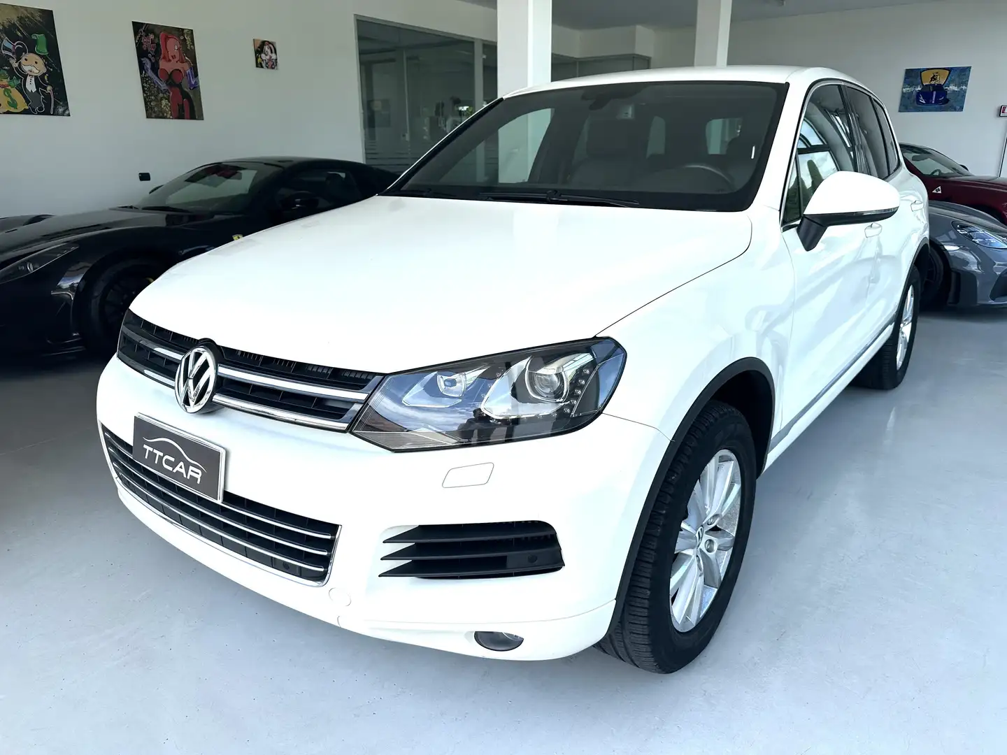 Volkswagen Touareg Touareg 3.0 V6 tdi tiptronic Blanc - 1