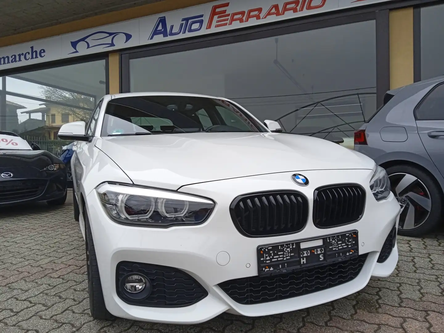BMW 120 M SPORT FULL LED 18" NAVYSENS PARK PRONTA CONSEGNA Wit - 1