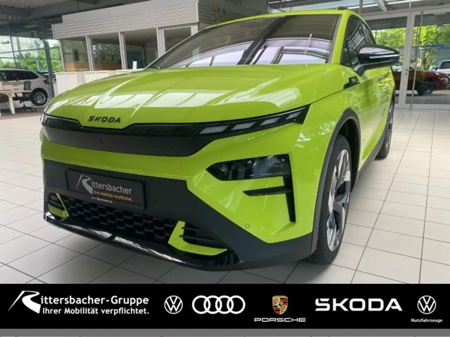 Skoda Elroq RS 84 kWh Batterie Elektromotor 250 kW 1-G Grün - 1